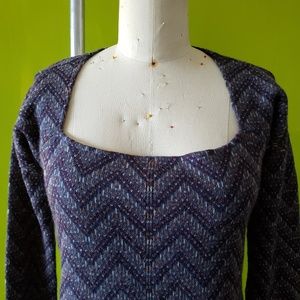 Reformation Reworked Vintage Zig Zag Sweater